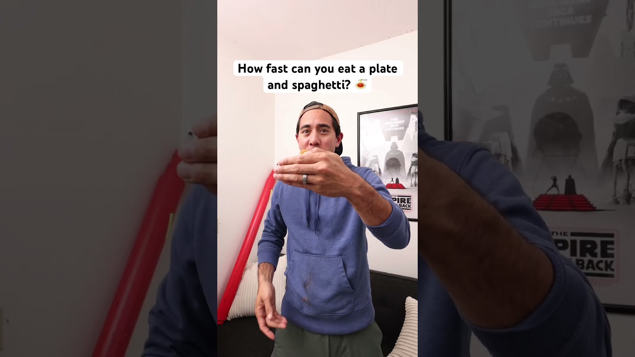 World record Eating Spaghetti 🍝