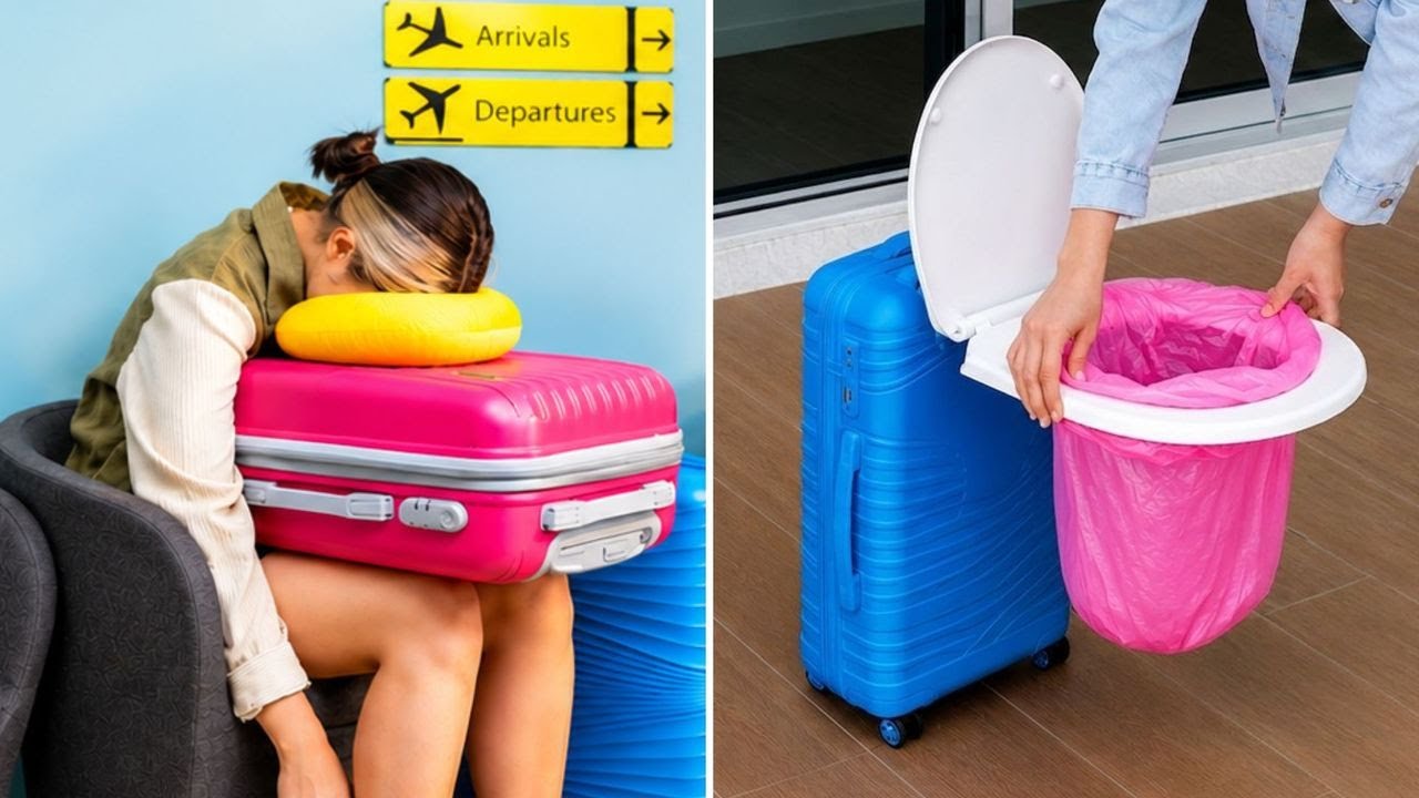 🧳 YOUR TRIP WILL NEVER BE THE SAME AFTER THESE HACKS! 🤯🔥