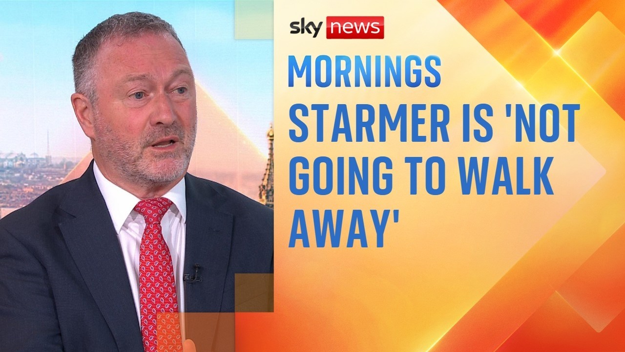 ‘You’re in denial’: Sky’s Sophy Ridge presses minister over Starmer’s position as PM