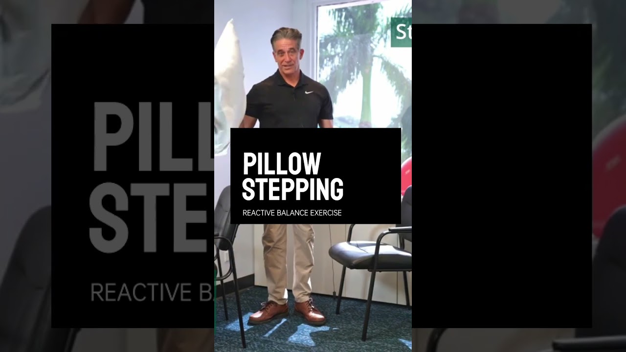 #1 Balance Exercise seniors never thought of doing to improve balance #seniorfitness #physio