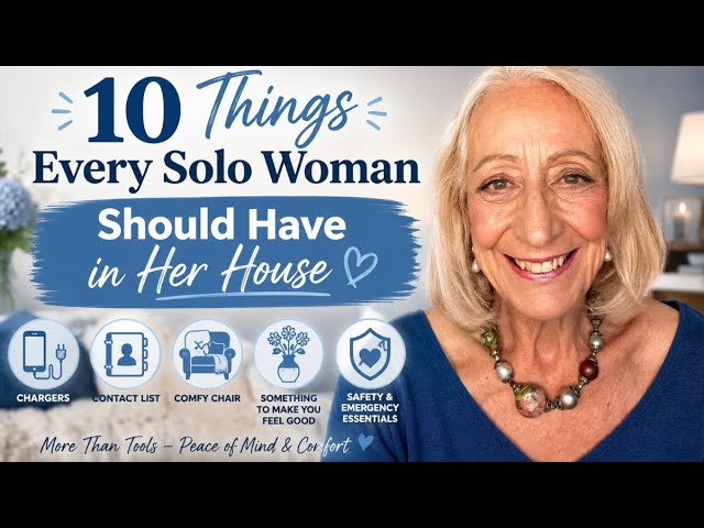 10 Things Every Solo Woman Should Have in Her House