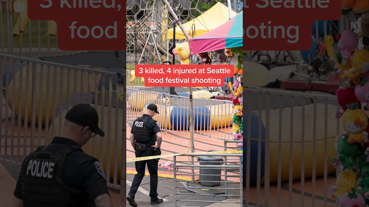 3 killed, 4 injured at Seattle food festival shooting