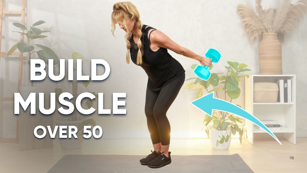30 Minute Full Body Dumbbell Workout for Women Over 50 | Build Total Body Strength