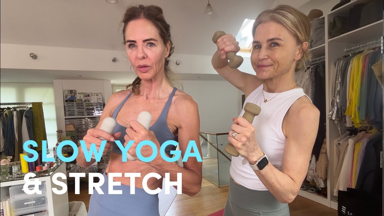 45 Minute Slow Flow Yoga Class for Deep Flexibility