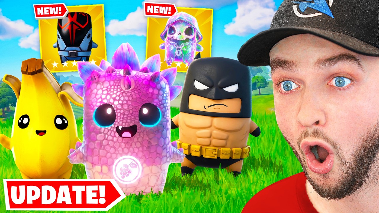 5 *NEW* Summer SPRITES Update in FORTNITE!