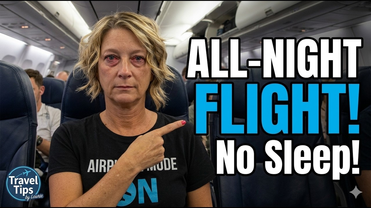 5 Red Eye Flight Tips Needed Overnight and When You Land