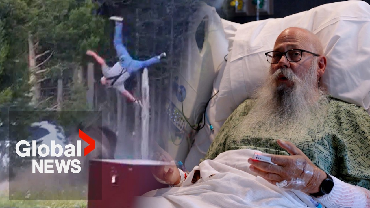 65-year-old launched 8 feet into the air by charging bison speaks from his hospital bed