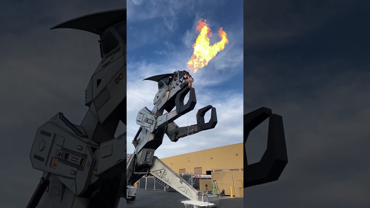A Car Crushing Robot! 😱