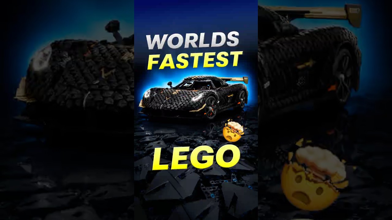 A LEGO car that you can drive?! 🧱