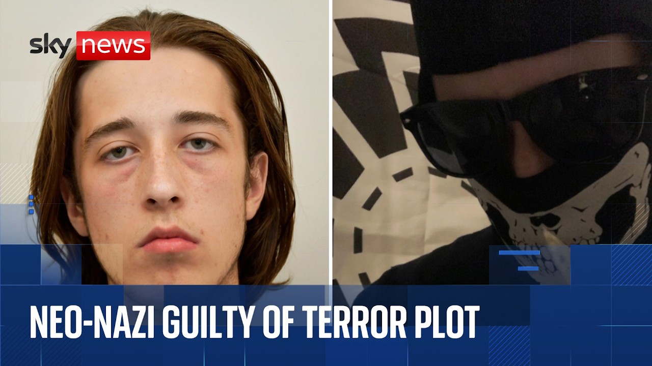 Alfie Coleman sentenced for terrorism offences | Cameras in court