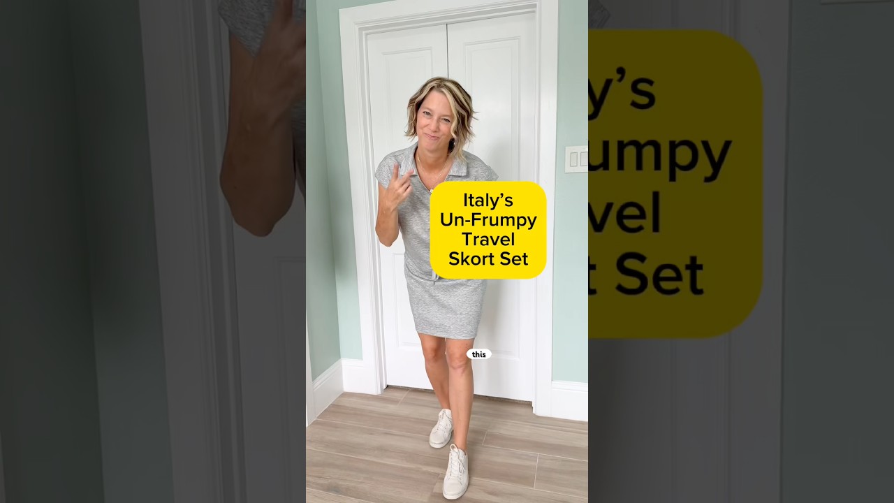 Amazon Vacation Skirt 2 Piece Set With Shorts That Do Not Ride Up