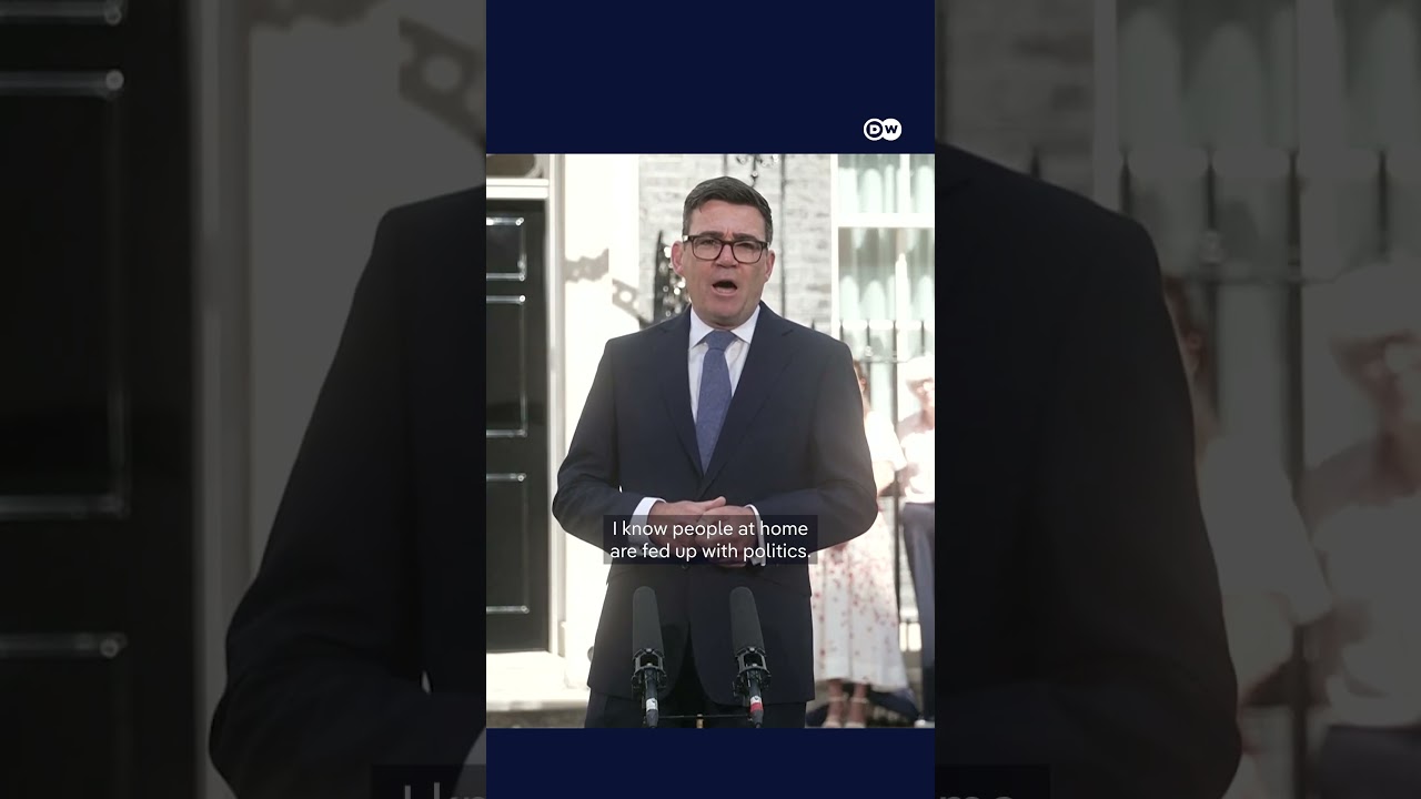 Andy Burnham speaks for first time as UK PM | DW News