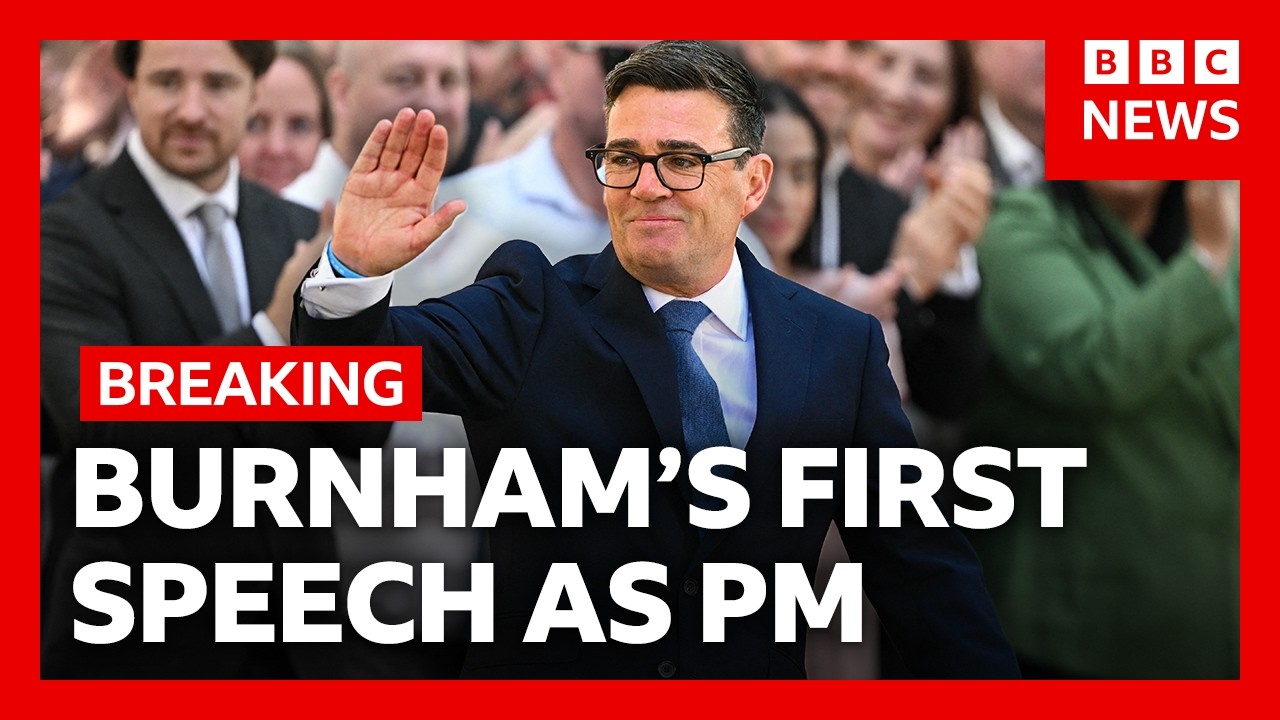 Andy Burnham’s first speech as UK prime minister in full | BBC News