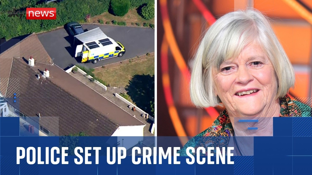 Ann Widdecombe’s home a major crime scene after police launch murder investigation