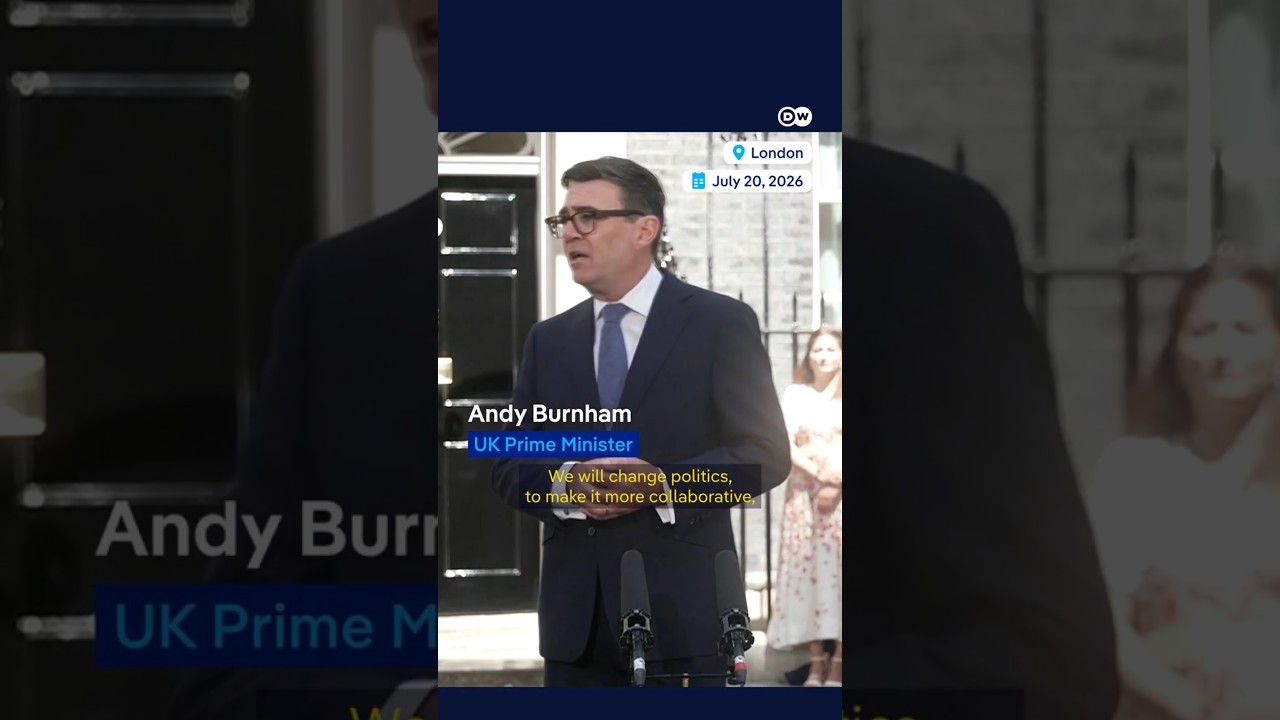 Birgit Maass Reel on Andy Burnham as new UK PM | DW News