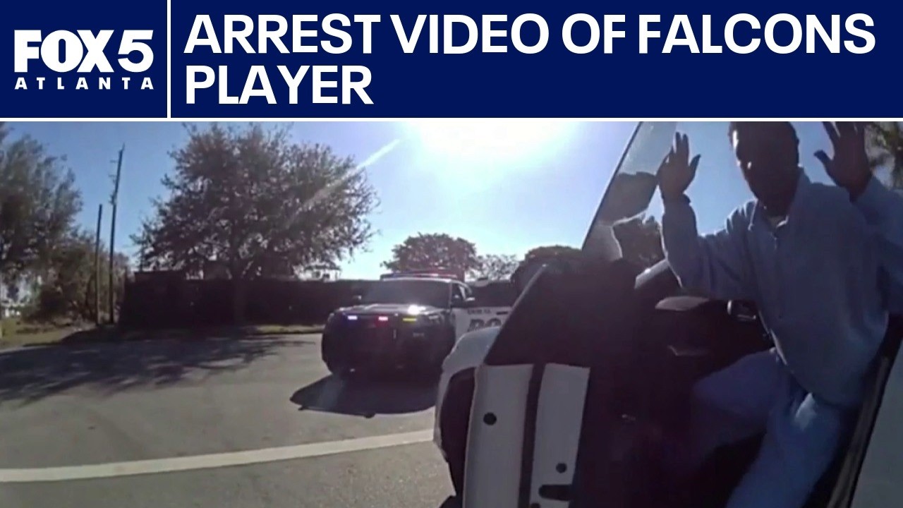 Bodycam from Falcons LB James Pierce Jr.’s arrest | FOX 5 News