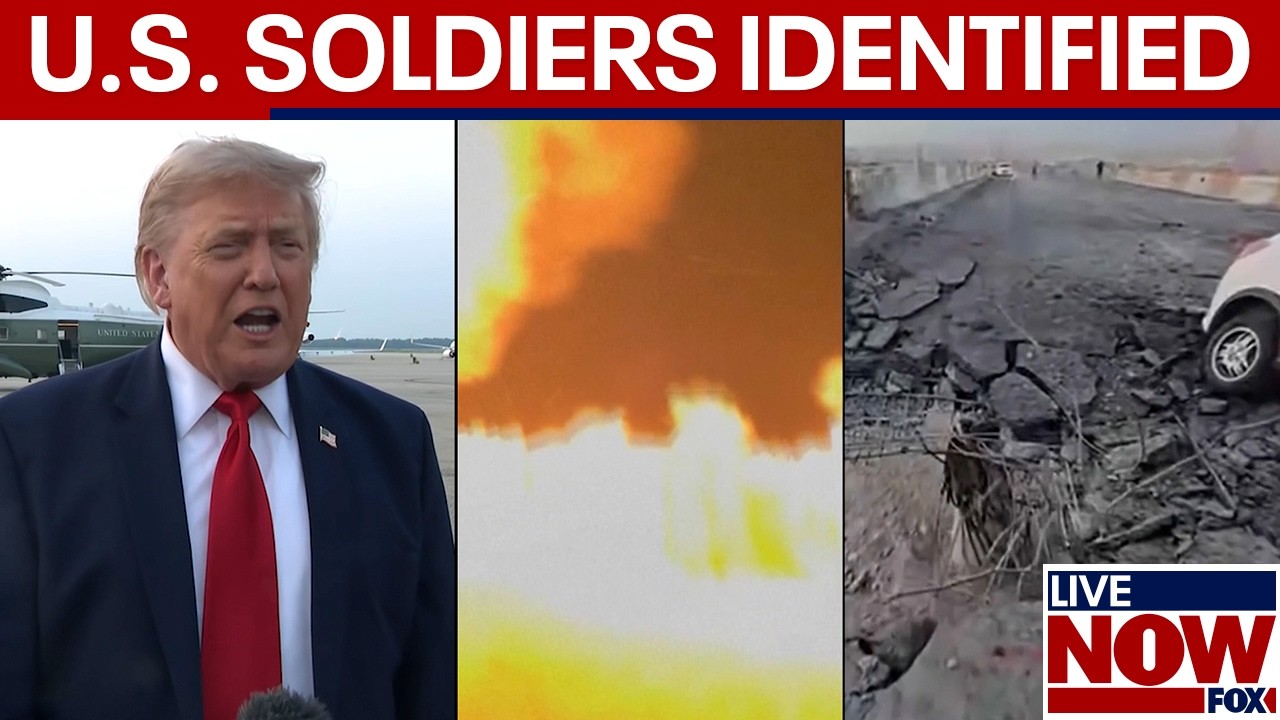 BREAKING: US soldiers killed in Jordan identified after Iran attack