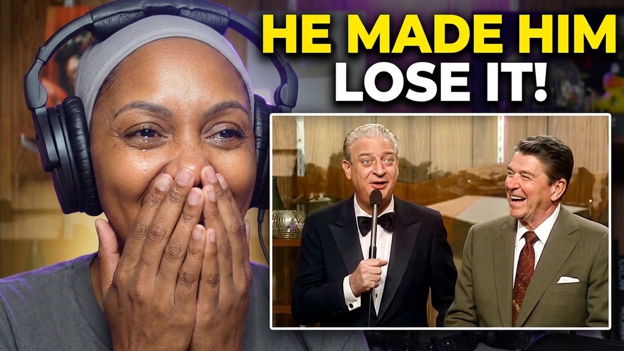 BRITT REACTS TO | Rodney Dangerfield Making President Reagan Lose It!