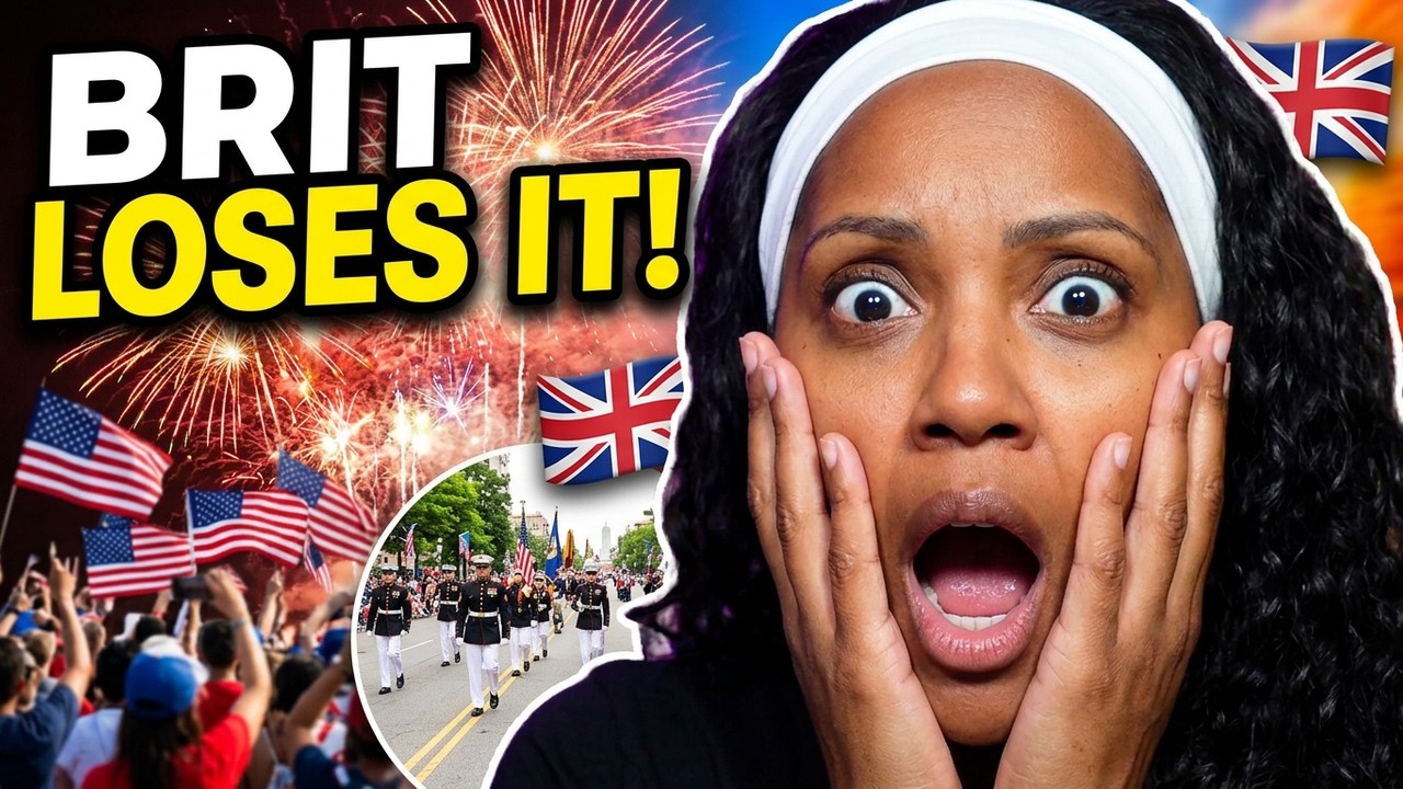 BrittReacts | British Tourist LOSES IT Over America’s 4th of July | This Is INSANE