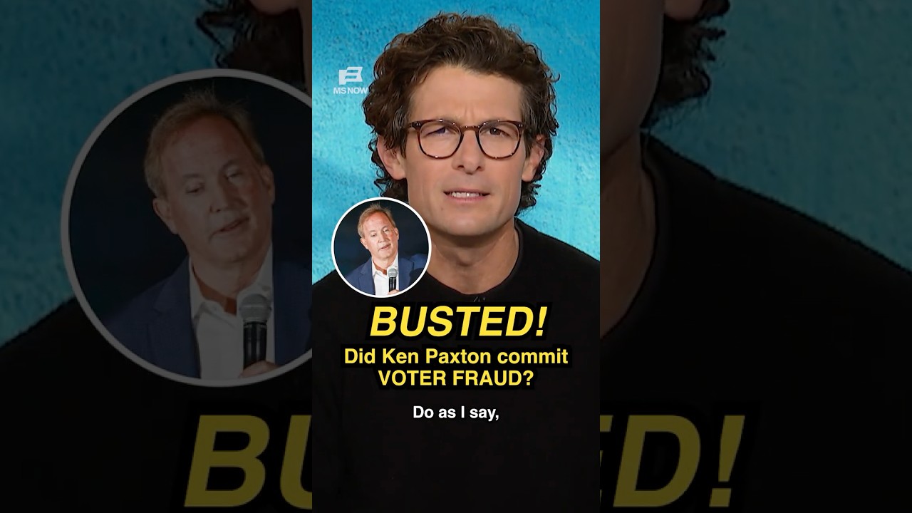 BUSTED! Did Ken Paxton commit VOTER FRAUD?!
