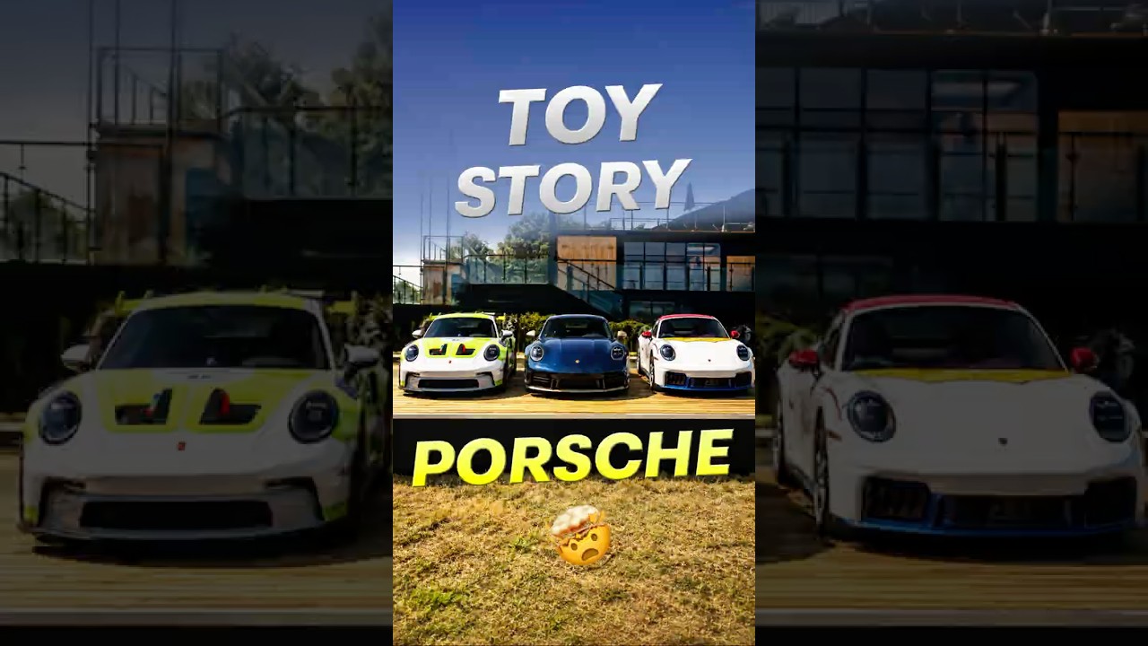 BUZZ LIGHTYEAR 🧑‍🚀 becomes a Porsche 🚗