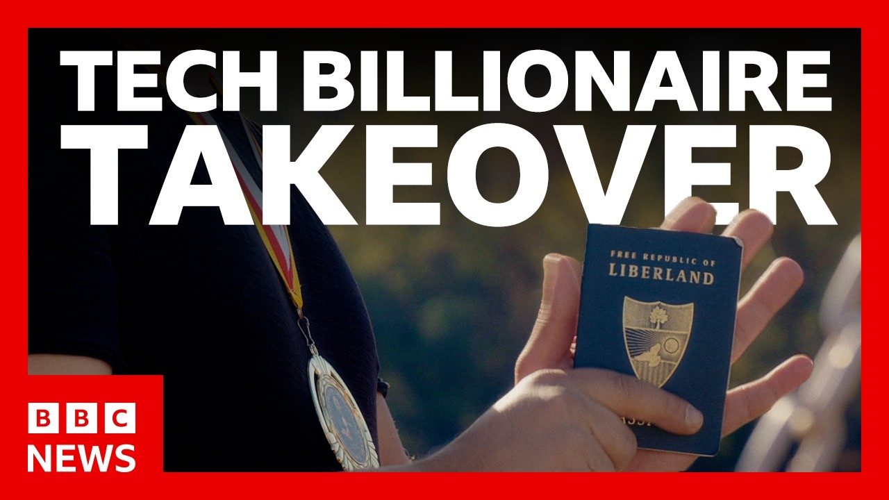 Can tech billionaires replace democracy? | BBC News