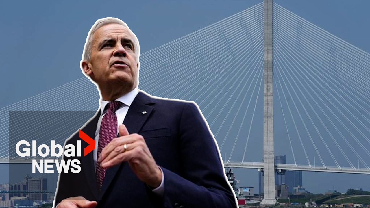 Canadian officials celebrate opening of Gordie Howe Bridge