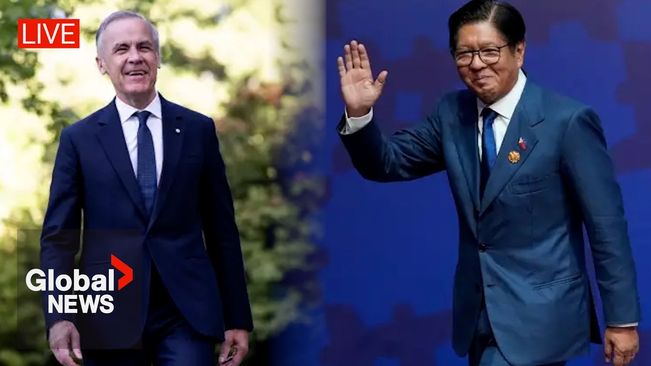 Carney speaks, holds signing ceremony alongside Philippine President Marcos Jr. | LIVE
