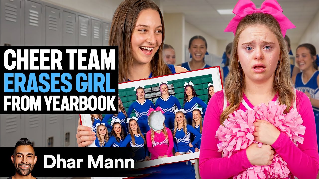 Cheer Team Erases Girl From YEARBOOK | Dhar Mann Studios
