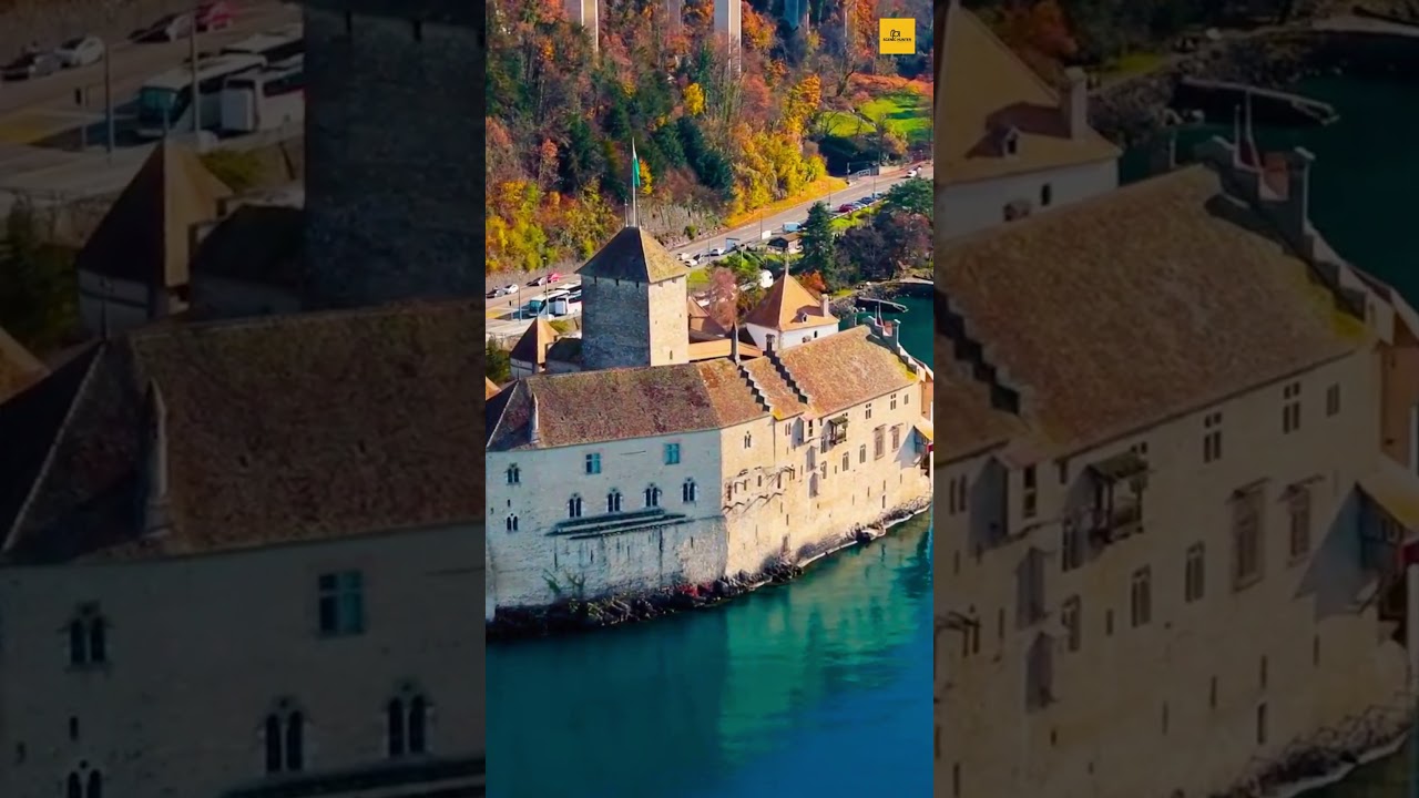 Chillon Castle, Switzerland | #shorts
