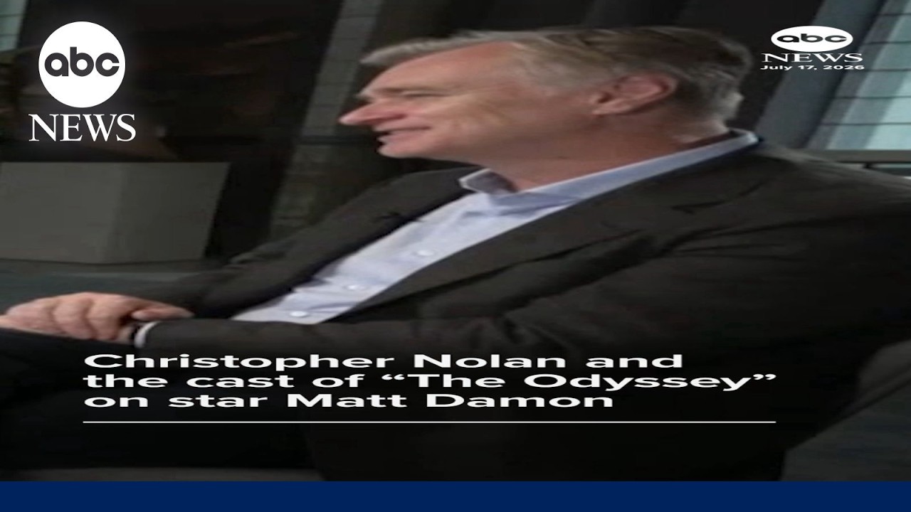 Christopher Nolan on ‘The Odyssey’ star Matt Damon