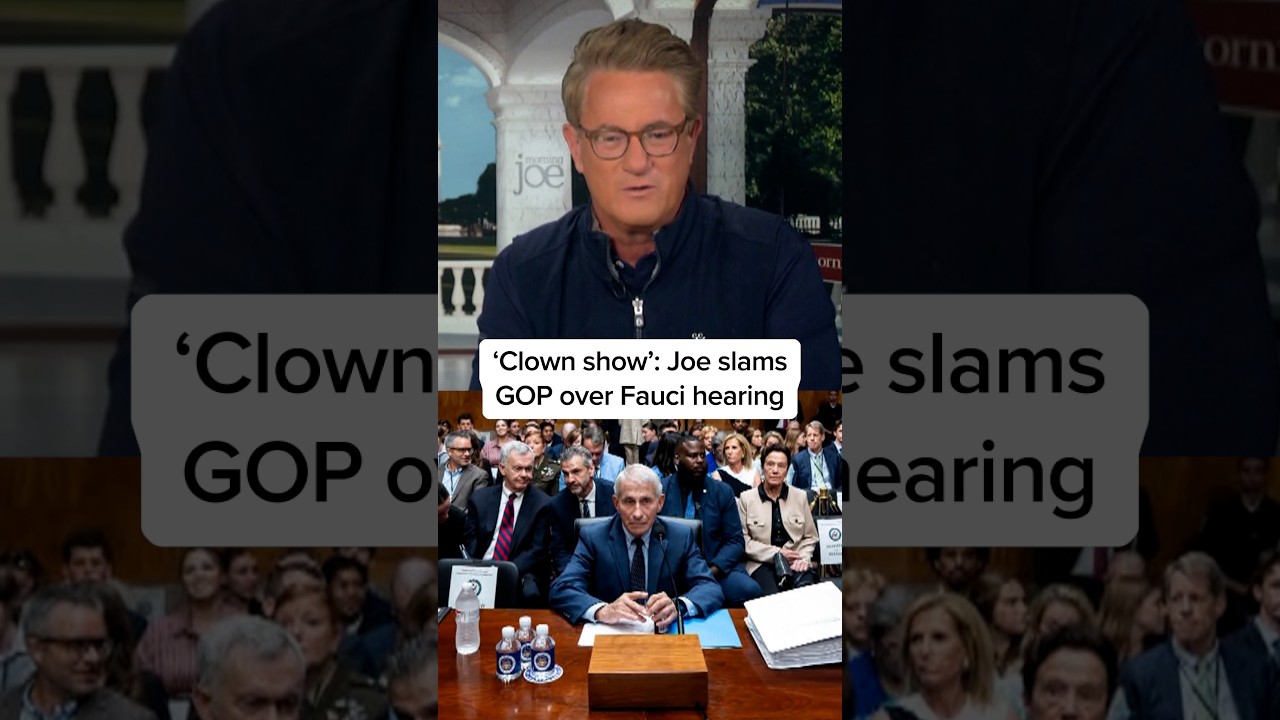 ‘Clown show’: Joe slams GOP over Fauci hearing