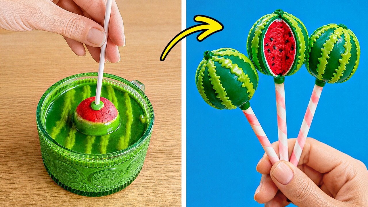 🍉 Colorful Dessert Ideas That Look Amazing!