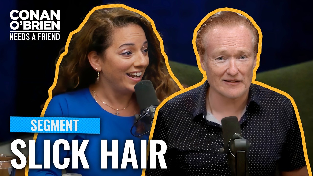 Conan Addresses His New Hairstyle | Conan O’Brien Needs A Friend