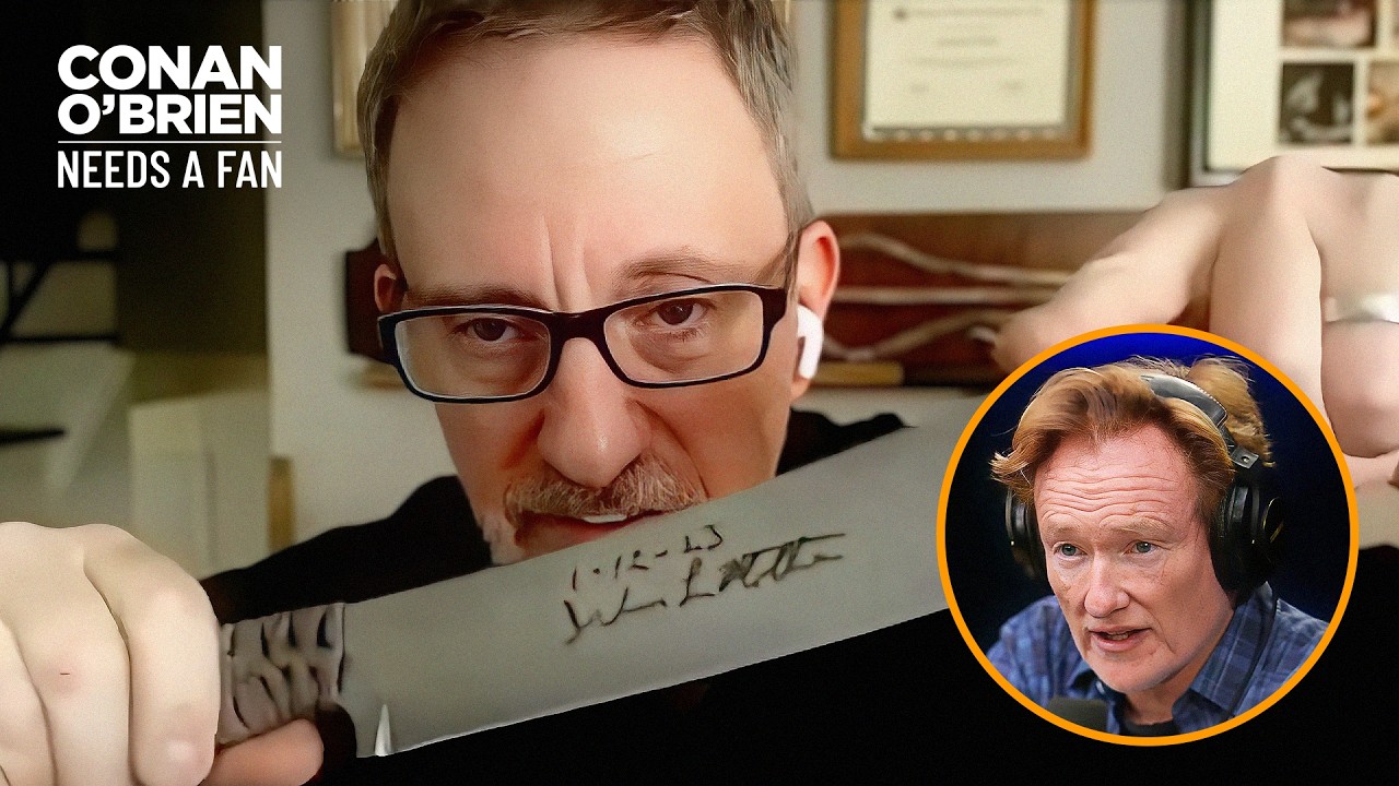 Conan Learns The Requirements To Become A Journeyman Bladesmith | Conan O’Brien Needs A Fan