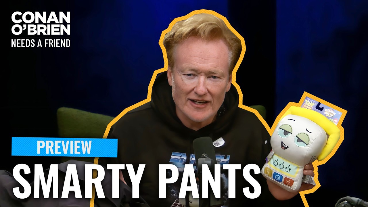 Conan Unboxes “Toy Story 5” Merch (Preview) | Conan O’Brien Needs A Friend