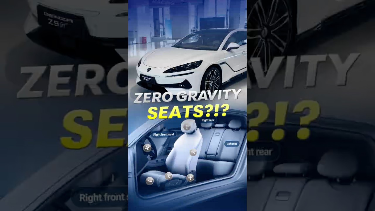 Denza Z9 GT: Zero Gravity Mode 🧑‍🚀
