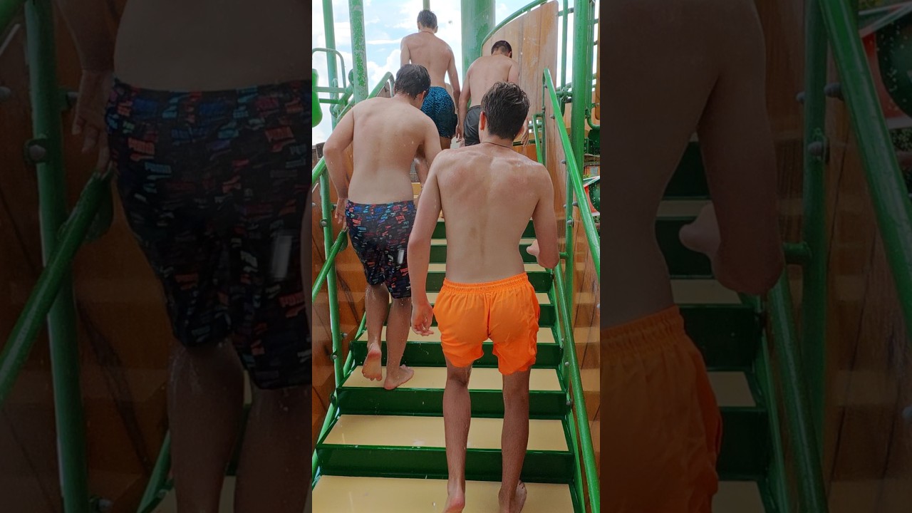 Dinosaur Water Slide at S Klub Aquapark 🇷🇸