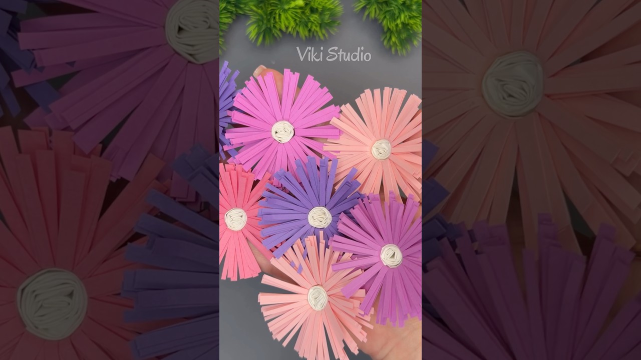 DIY Cute Flower Gift Idea 🌼 Easy Paper Craft #diy #papercraft #crafts #craftideas #paperflower