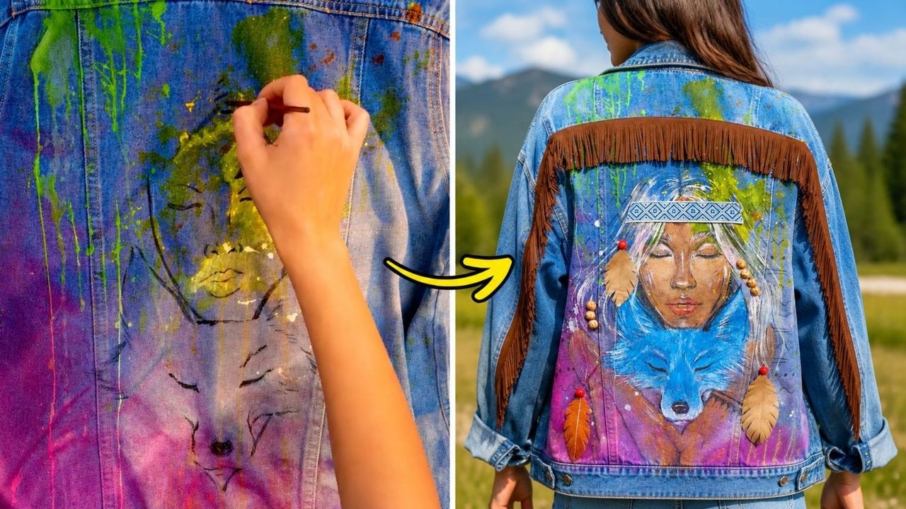 Don’t Throw Away Your Old Jeans Until You See This!👖✨ ⭐