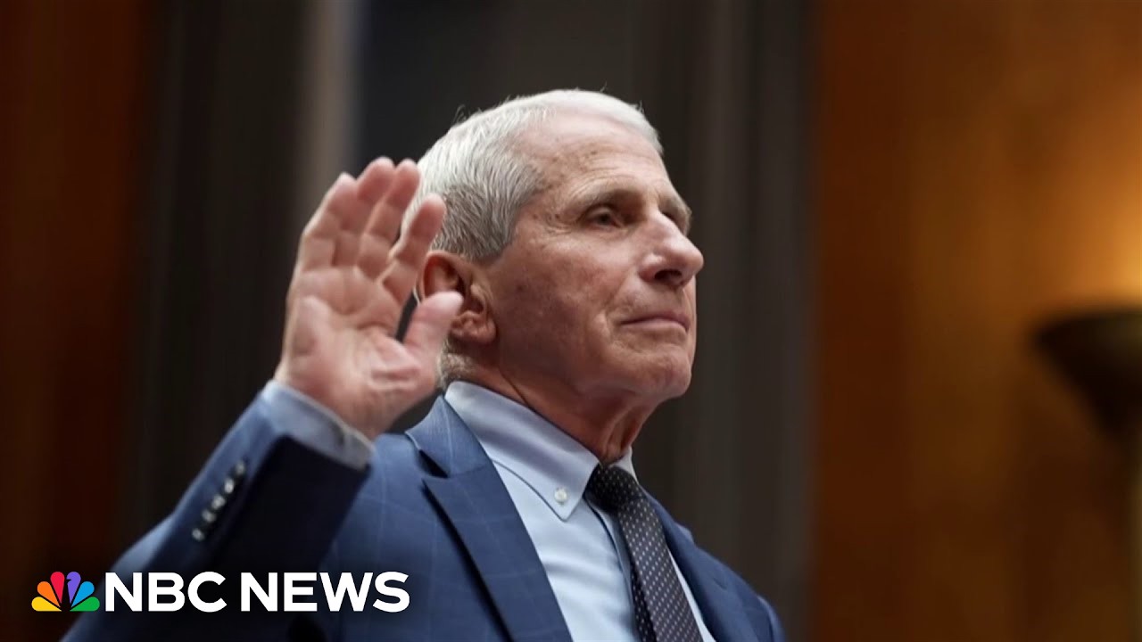 Dr. Fauci invokes Fifth Amendment over 100 times during Senate hearing