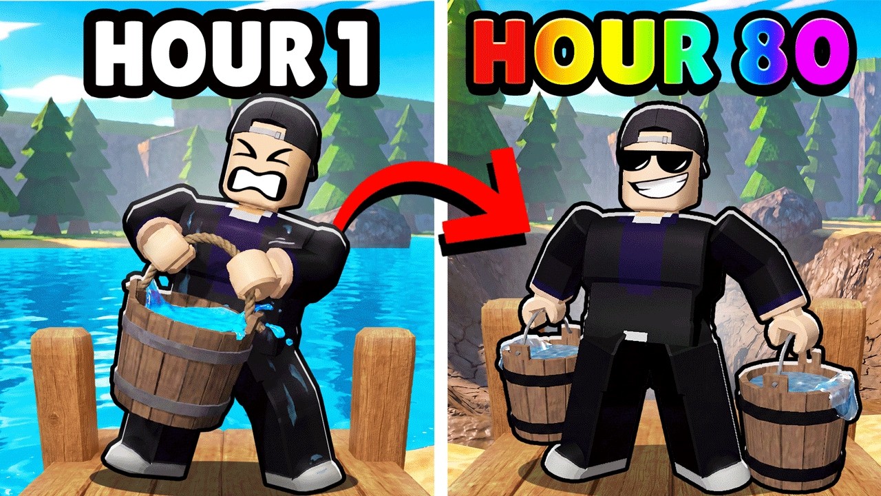 DRAIN THE LAKE in Roblox…