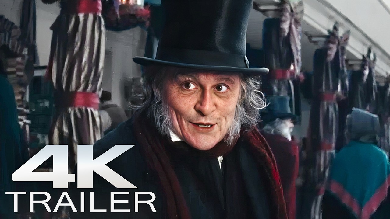 EBENEZER Official Trailer (2026) New Johnny Depp Scrooge Movie | 4K