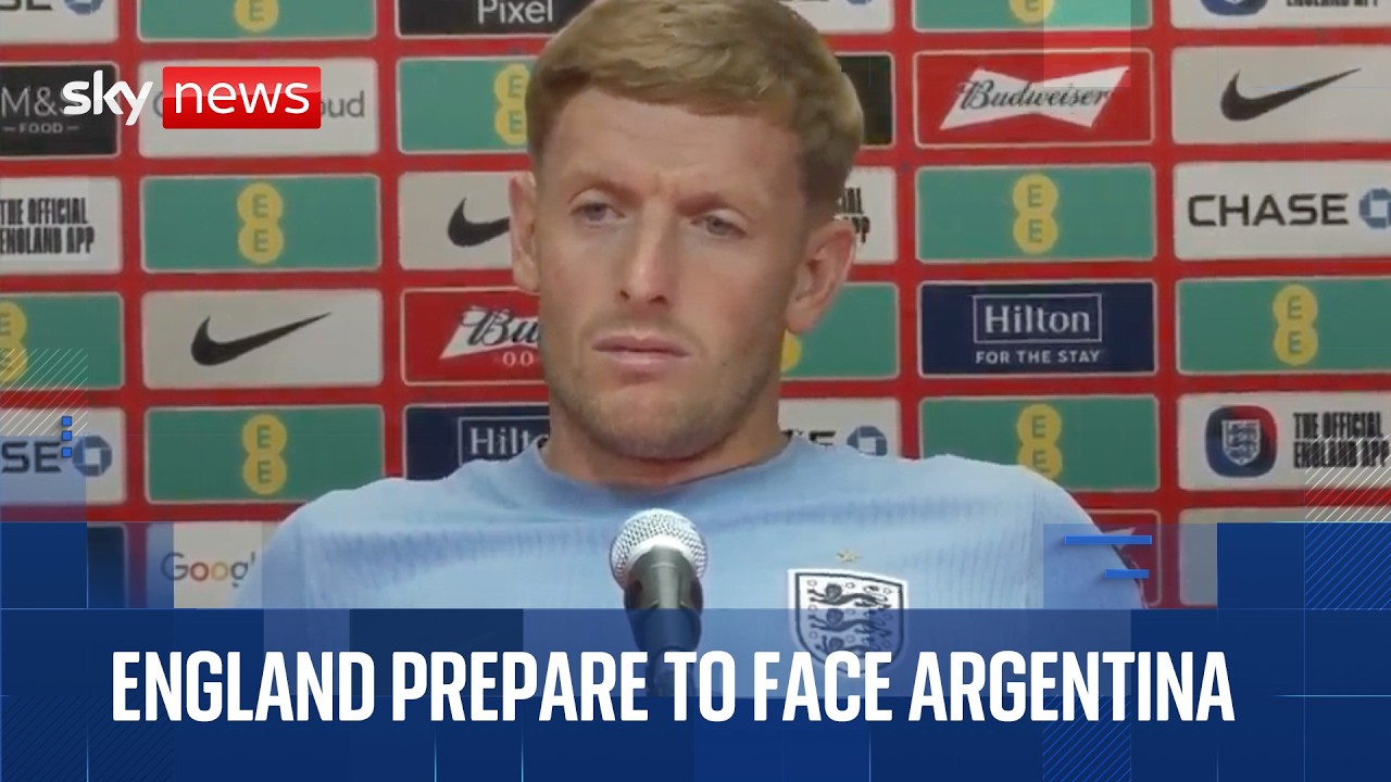 England squad prepare for World Cup semi-final clash with Argentina