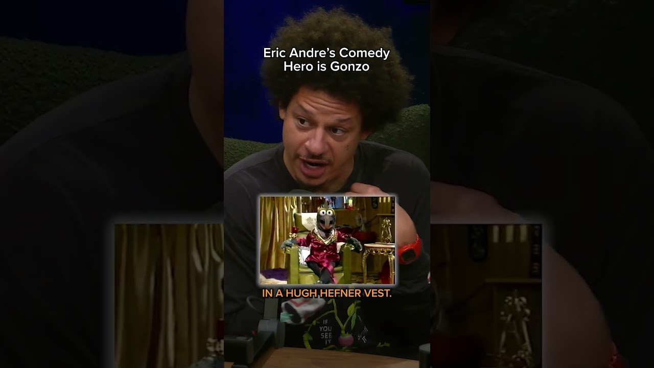 Eric Andre’s comedy hero is Gonzo the Muppet. #podcast #comedy