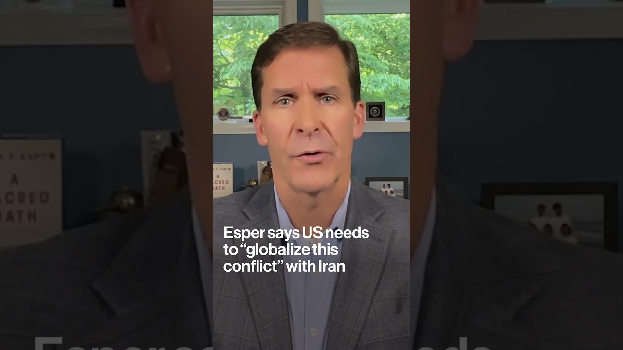 Esper says US needs to “globalize this conflict” with Iran #shorts #politics #iran