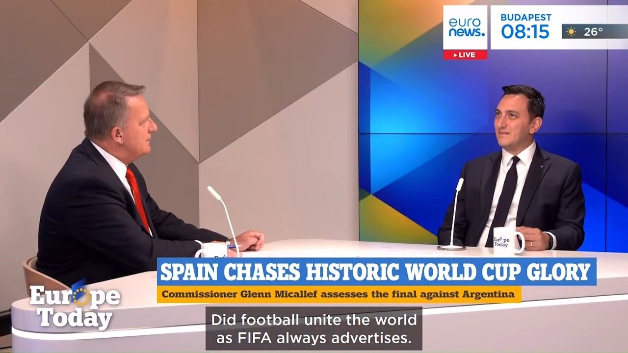 EU sports chief: “The best football is still played in Europe.”