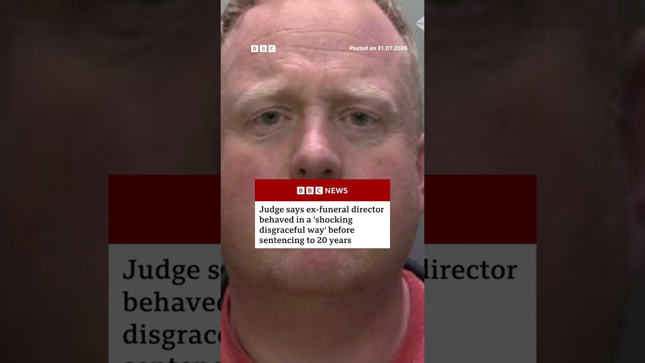 Ex-funeral director who failed to bury and cremate dozens of people sentenced to 20 years. #BBCNews