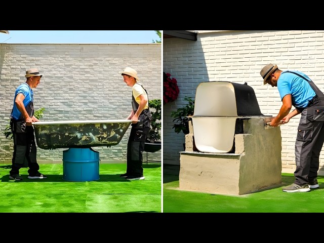 From old Trash to Cool Backyard crafts