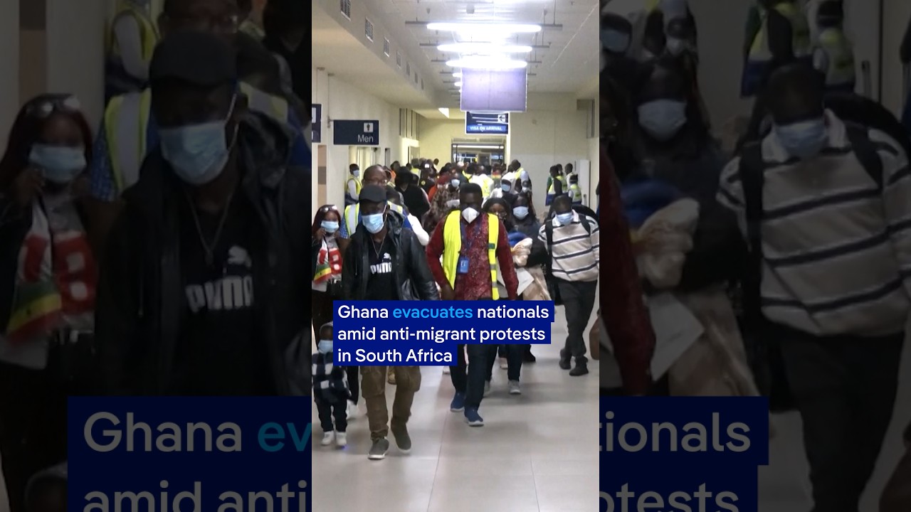 Ghana evacuates nationals from South Africa | DW News